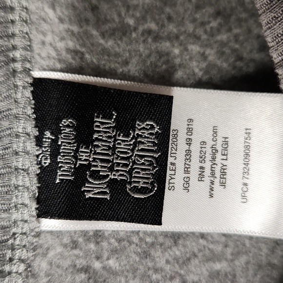 EUC Disney Tim Burton's Nightmare before Christmas Womens sz XL Sweatshirt - Picture 3 of 5